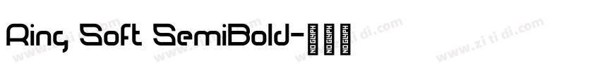 Ring Soft SemiBold字体转换